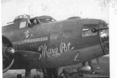 42-3292: Mary Pat, Capt. Weikert in Cockpit